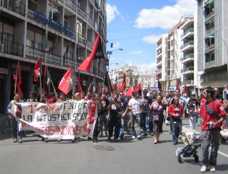 Manifestacin del primero de mayo.