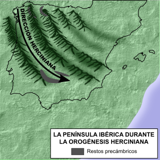 La Península durante la orogénesis herciniana