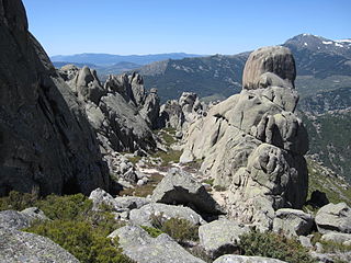 Relieve granítico Relieve granítico