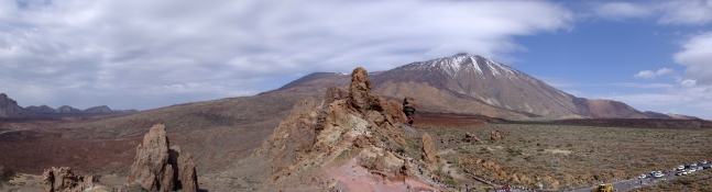Vista panorámica del Teide Vista panorámica del Teide