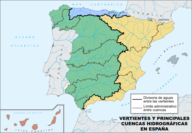 Vertientes hidrográficas Vertientes hidrográficas