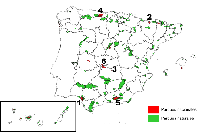 Espacios naturales 1 Espacios naturales 1