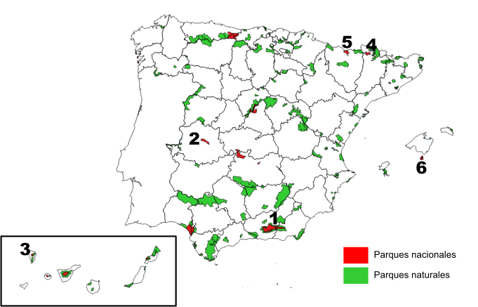 Espacios naturales 2 Espacios naturales 2