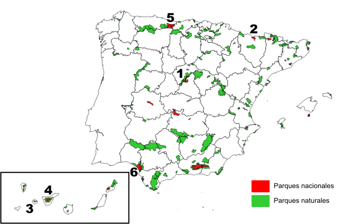 Espacios naturales 3 Espacios naturales 3