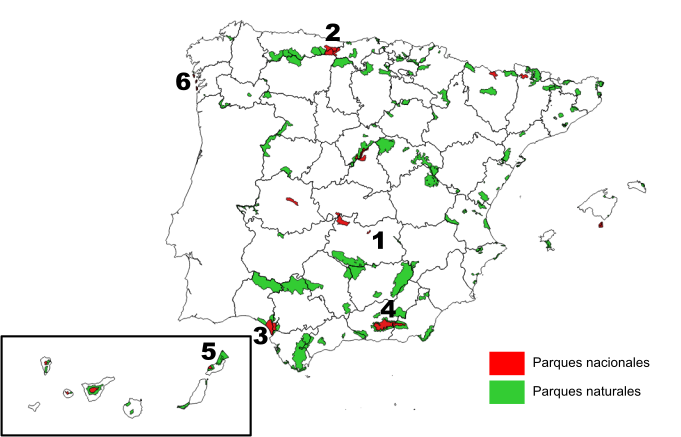 Espacios naturales 4 Espacios naturales 4