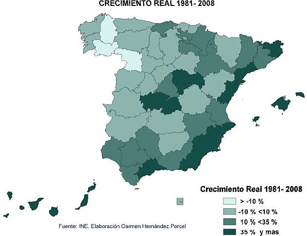 Crecimiento real Crecimiento real