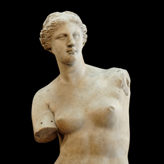 Detalle de la Venus de Milo Detalle de la Venus de Milo