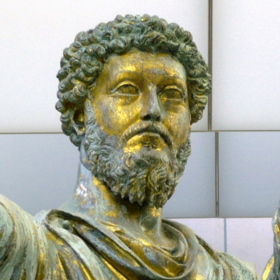 Imagen ecuestre de Marco Aurelio Imagen ecuestre de Marco Aurelio
