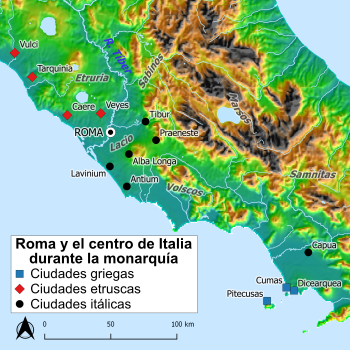 Roma en sus orígenes Roma en sus orígenes