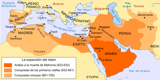Expansión del Imperio Islámico Expansión del Imperio Islámico