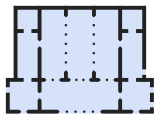 Planta del Salón Rico