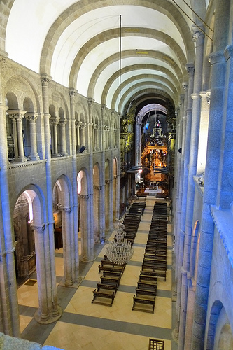 Interior de la Catedral de Santiago Interior de la Catedral de Santiago