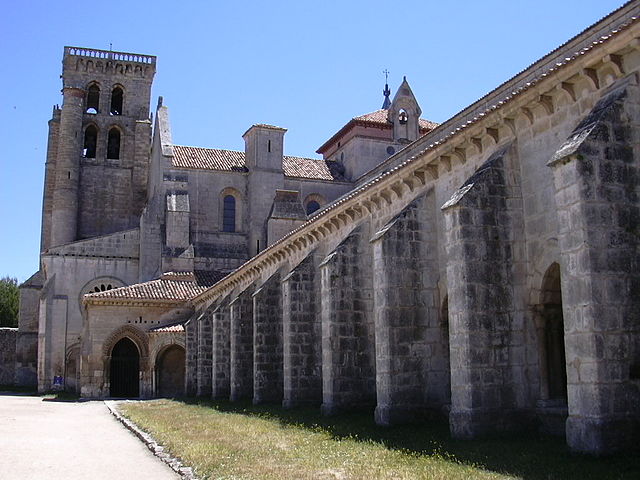 Contrafuertes del monasterio de las Huelgas de Burgos