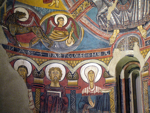 Detalle de San Clemente de Tahull Detalle de San Clemente de Tahull