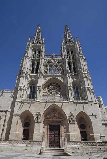 Fachada de la Catedral de Burgos Fachada de la Catedral de Burgos