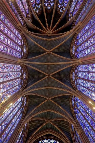 Bóvedas de la Sainte-Chapelle Bóvedas de la Sainte-Chapelle