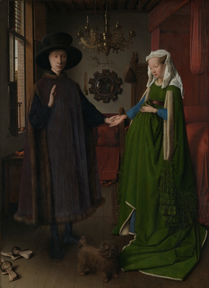 Jan van Eyck, El matrimonio Arnolfini Jan van Eyck, El matrimonio Arnolfini