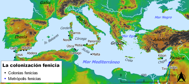 Colonización fenicia Colonización fenicia