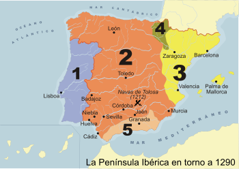 La Península a finales del siglo XIII