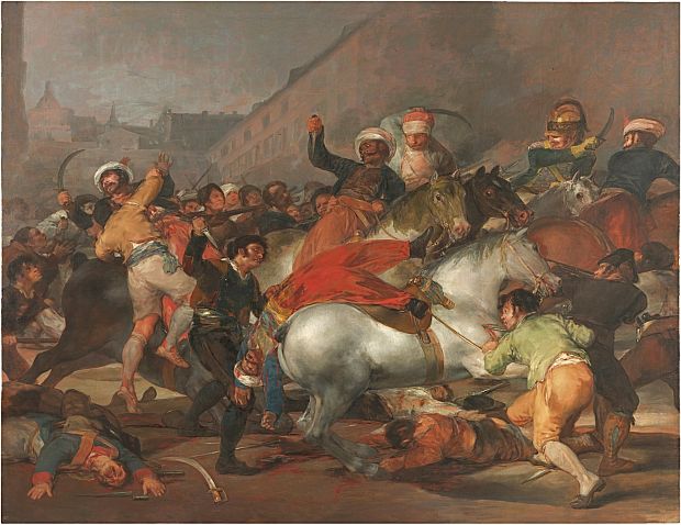 Goya, La carga de los mamelucos