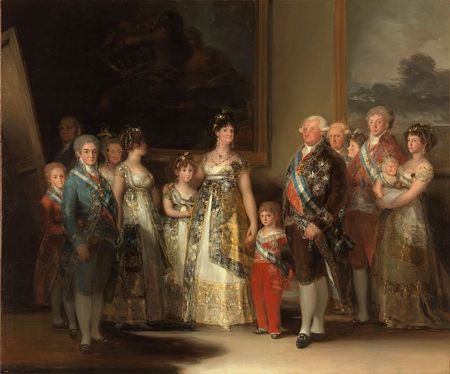 Goya, La familia de Carlos IV