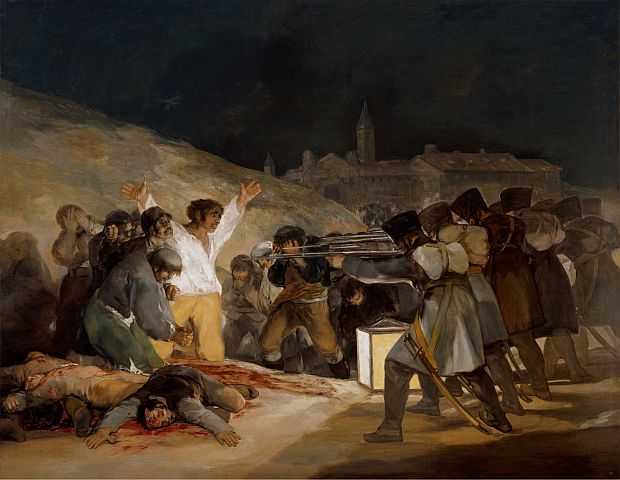 Goya, Los fusilamientos del 3 de mayo