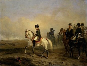Napoleón en el campo de batalla
