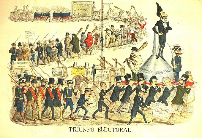 Caricatura del caciquismo Caricatura del caciquismo