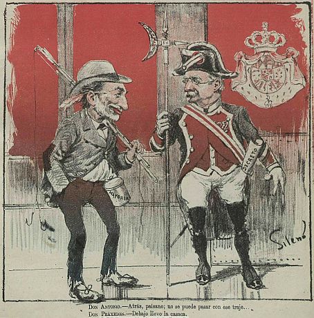 Caricatura del turnismo Caricatura del turnismo