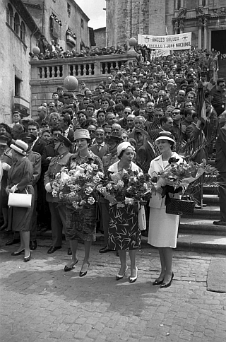 Recepción a Franco Recepción a Franco