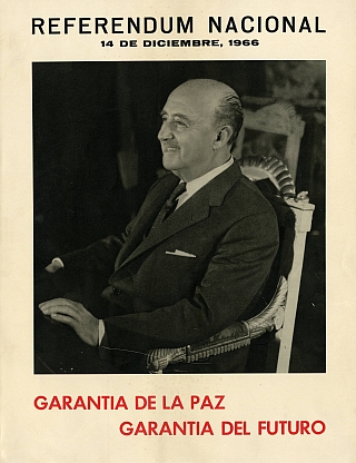 Cartel del referendum de 1966