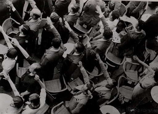 Saludo fascista Saludo fascista